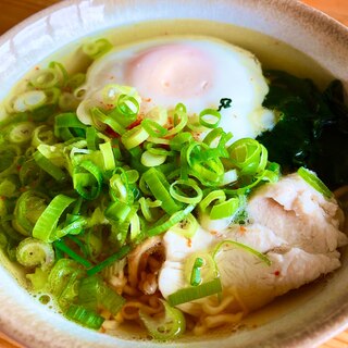 鶏玉ラーメン